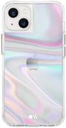 Case-Mate Soap Bubble Phone Case for iPhone 13 - Clear/Glossy
