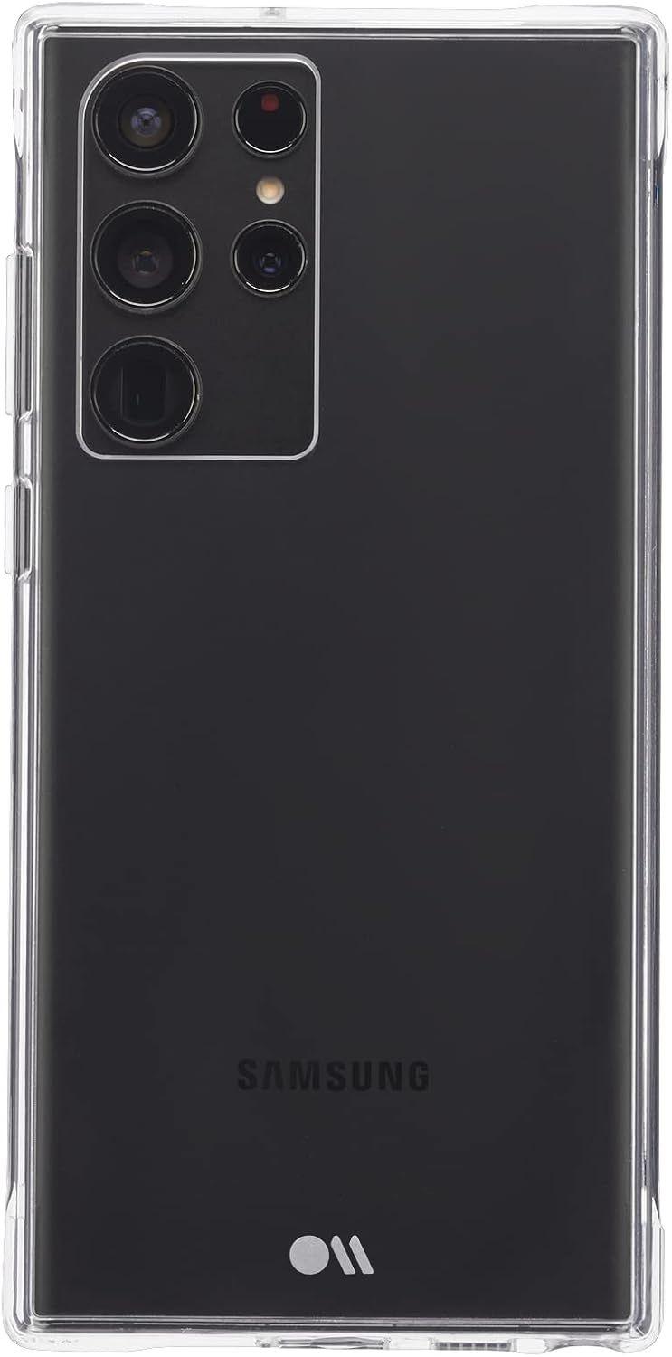 Case-Mate Tough Clear Phone Case for Galaxy S22 Ultra