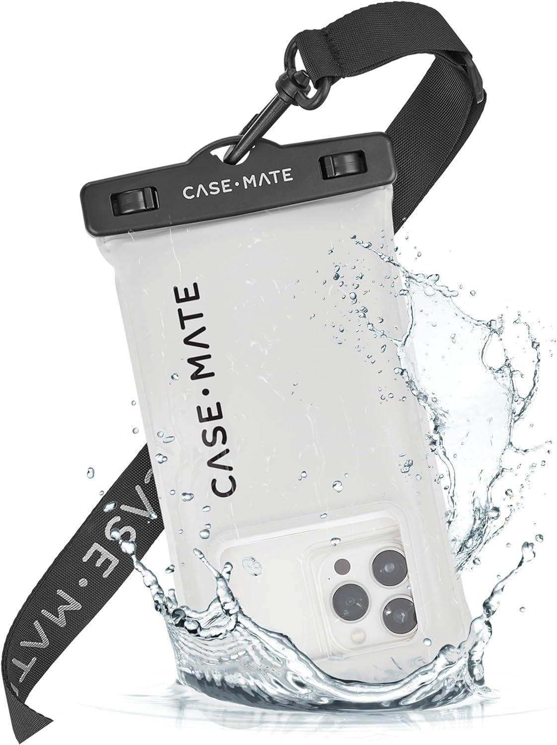 Case-Mate  Waterproof Floating Pouch - Sand Dollar - Brand New