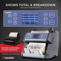 Cassida 6600 UV Currency Bill Counter