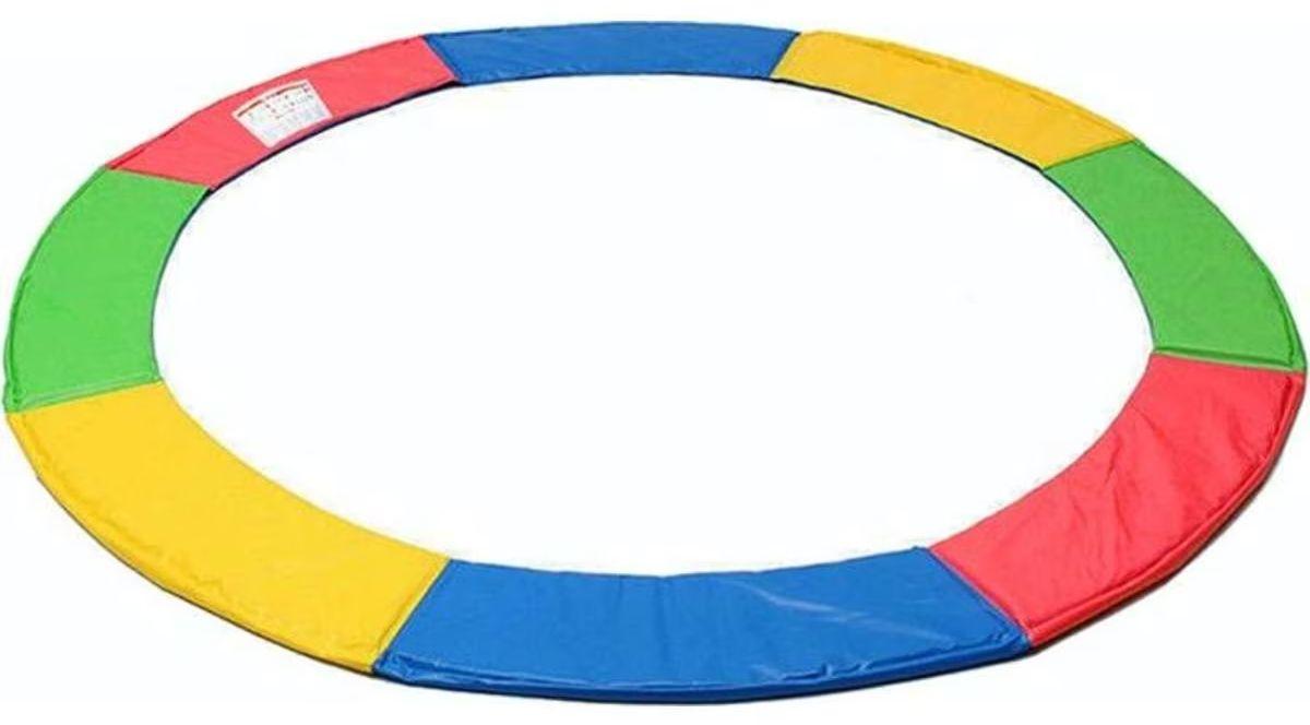 Centra  14 FT Kids Trampoline Pad Replacement Mat Cover - Rainbow - Brand New