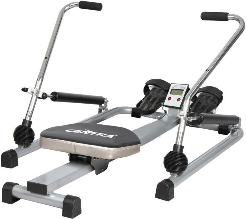 Centra  Hydraulic Rowing Machine - Black/Silver - Brand New