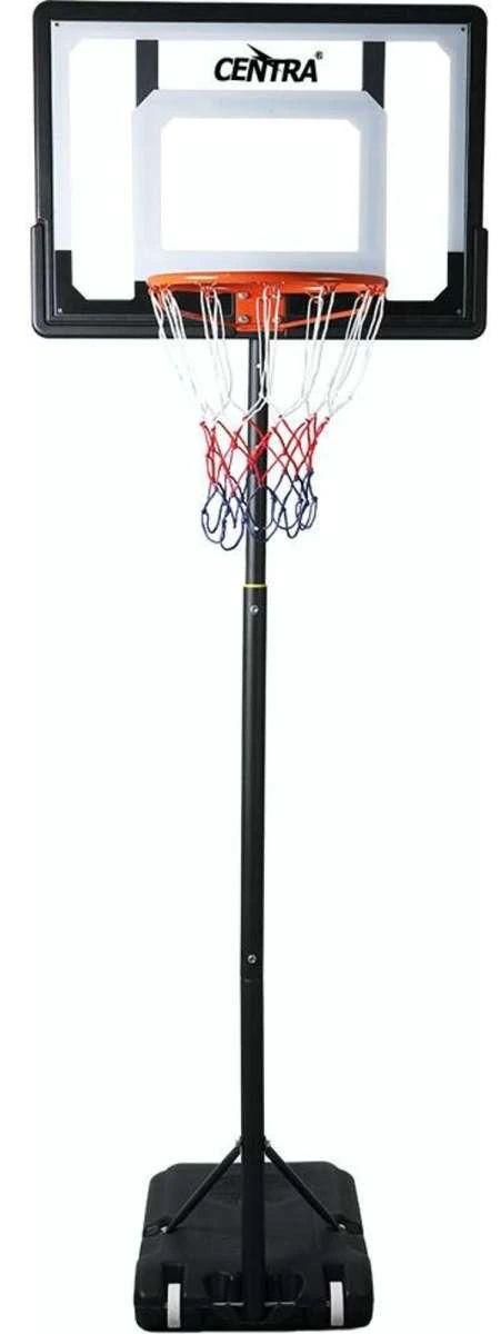 Centra  Kids Basketball Adjustable Hoop Stand Portable (2.1m) - Black - Brand New