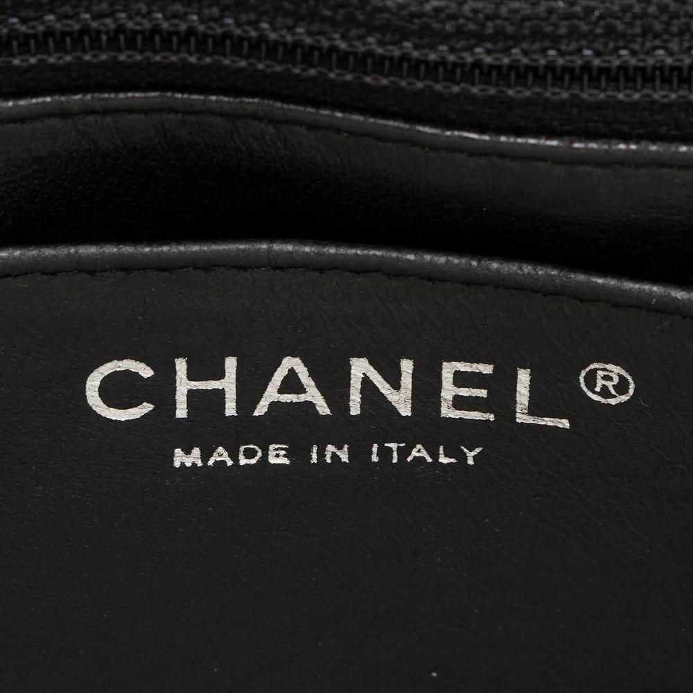 Refurbished Chanel Caviar Leather Classic Maxi Single Flap Bag - Reebelo Australia