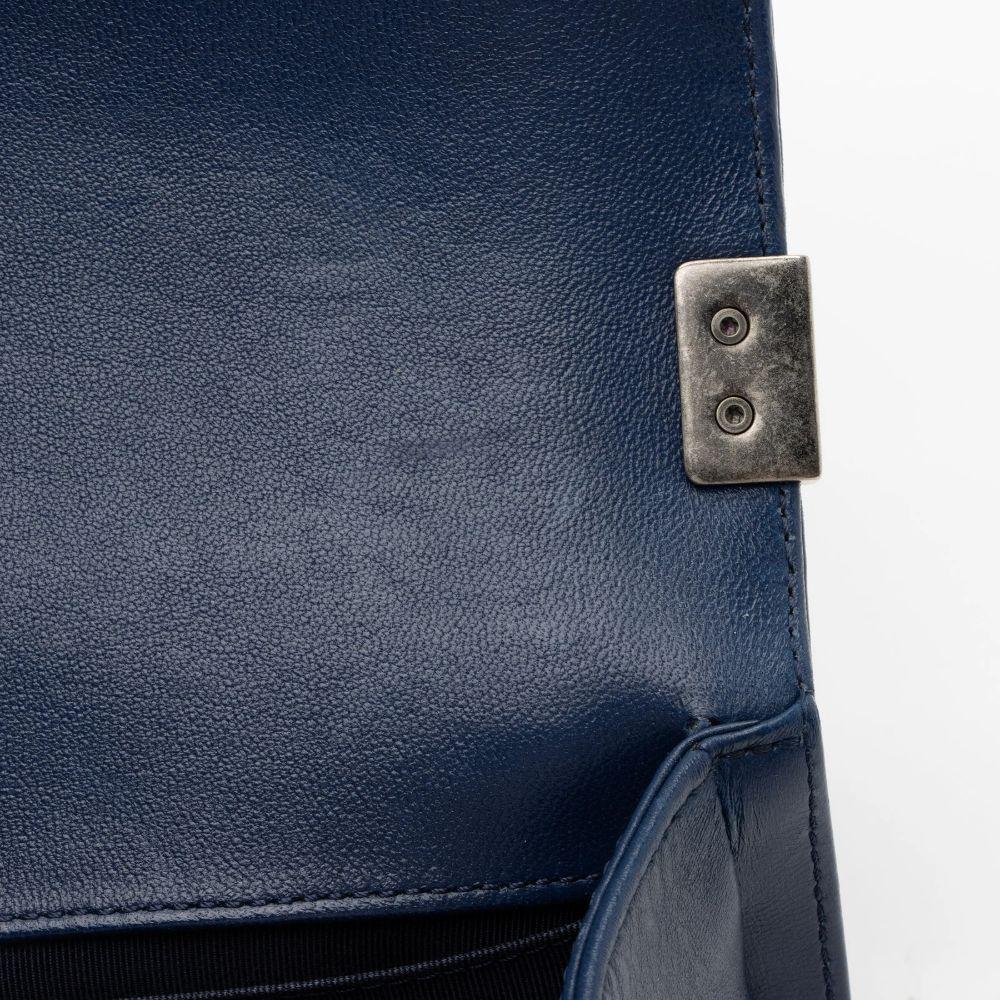 Refurbished Chanel Lambskin Small Boy Bag - Reebelo Australia