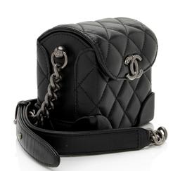 Chanel Lambskin Trunk Shoulder Bag