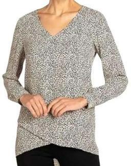 Chelsea & Theodore Women's Top Small Leopard Print