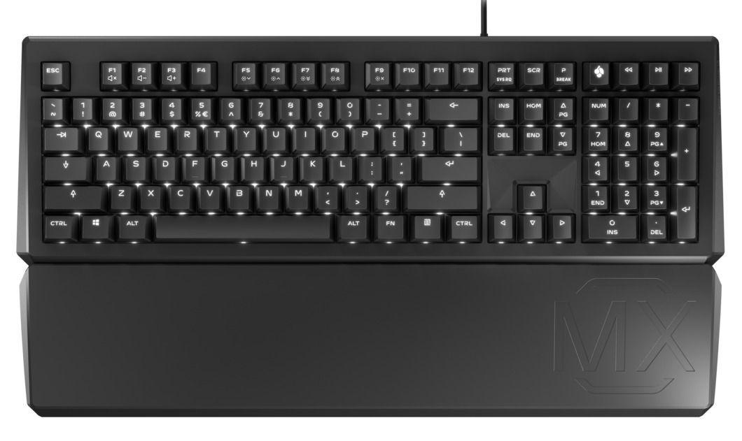 Cherry  MX Board 1.0 Wired Keyboard - Black (MX Red Silent Switch) - Brand New
