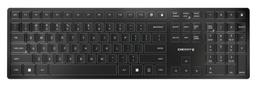 Cherry Cherry KW 9100 Slim Wireless Rechargeable Keyboard - Black