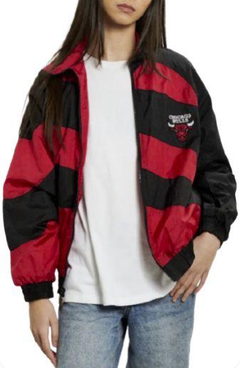 Chicago Bulls Windbreaker Jacket XXS - Black