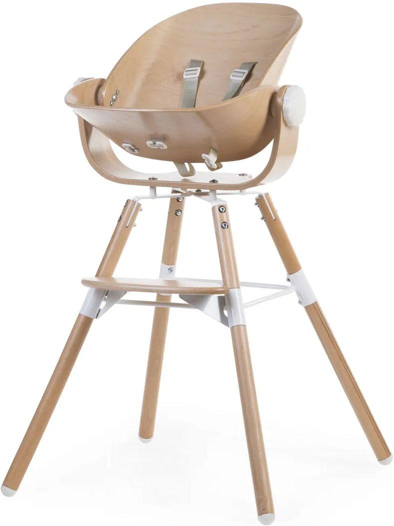 Childhome  Newborn Seat for Evolu 2 High Chair - Natural & White - Over Stock