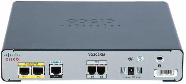 Cisco  VG202XM Analog Voice Gateway - Black - Premium