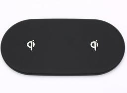 Cleanskin 10W Dual Wireless Charging Pad - Black