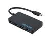 Clip Wireless USB-C To 4 USB-A Port ClipAdapter - Black