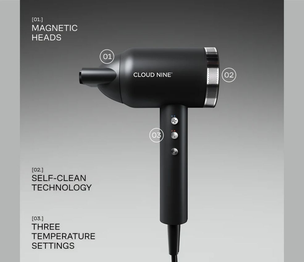Cloud Nine The Airshot Pro Hair Dryer