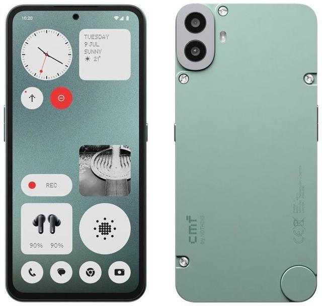 CMF By Nothing Phone 1 (5G) 256GB in Light Green in Excellent condition