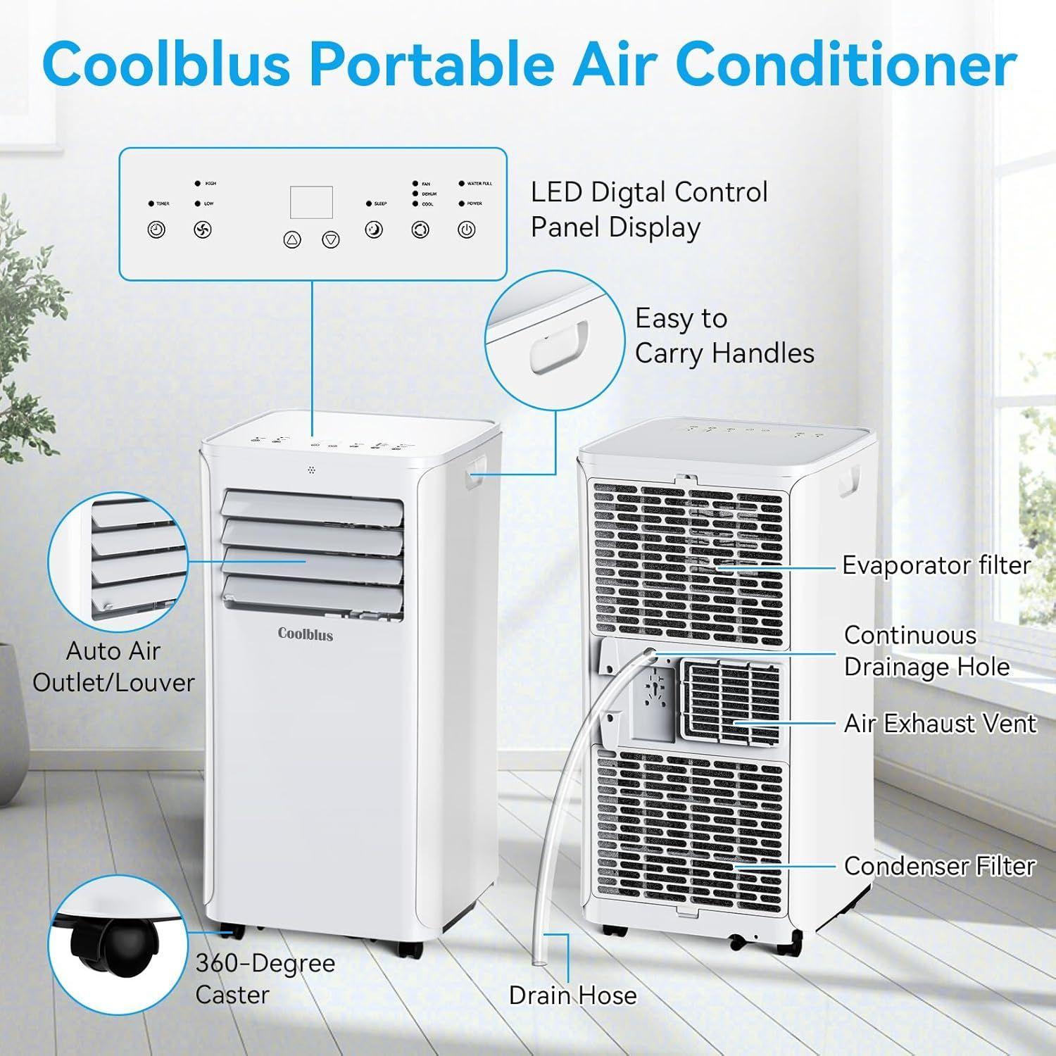 Coolblus A016B Portable Air Conditioner