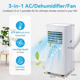 Coolblus Portable Air Conditioner A019K-06KR