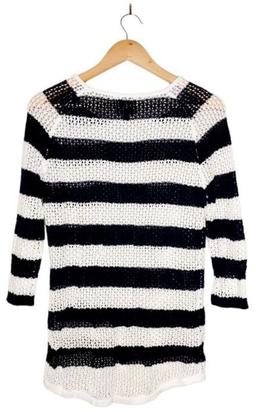 Cotton On Crotchet Jumper S - Navy/White
