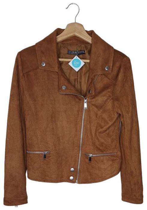 Cotton On  Suede Look Jacket 8 - Brown - Excellent