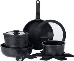 Country Kitchen Cookware Set with Removable Handle