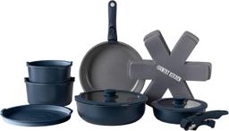 Country Kitchen Cookware Set with Removable Handle