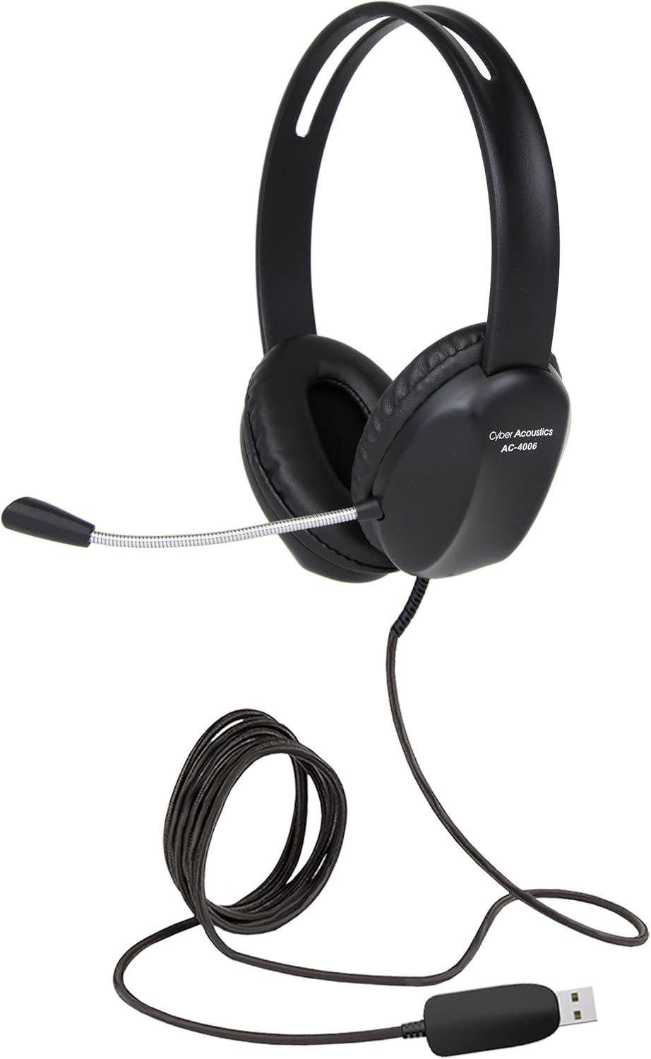 Cyber Acoustics AC-4006 USB Stereo Headset