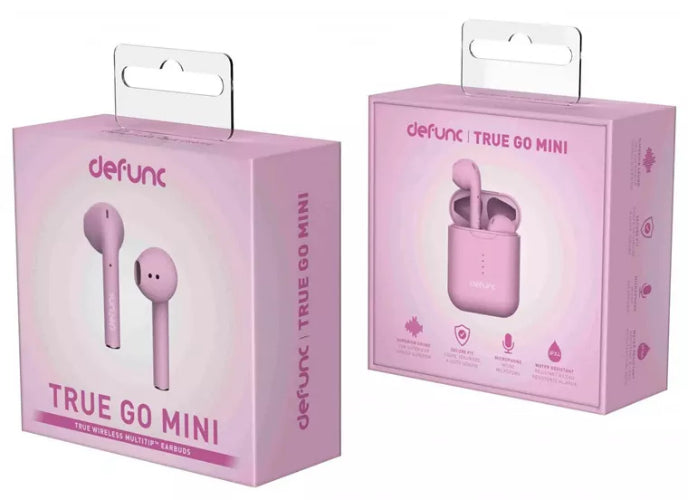 Defunc True Go Mini Wireless Earbuds - Pink