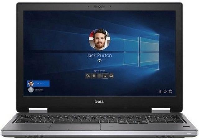 Dell Precision 7540 Mobile Workstation 15.6" Intel Xeon E-2276M 2.8GHz in Grey in Acceptable condition