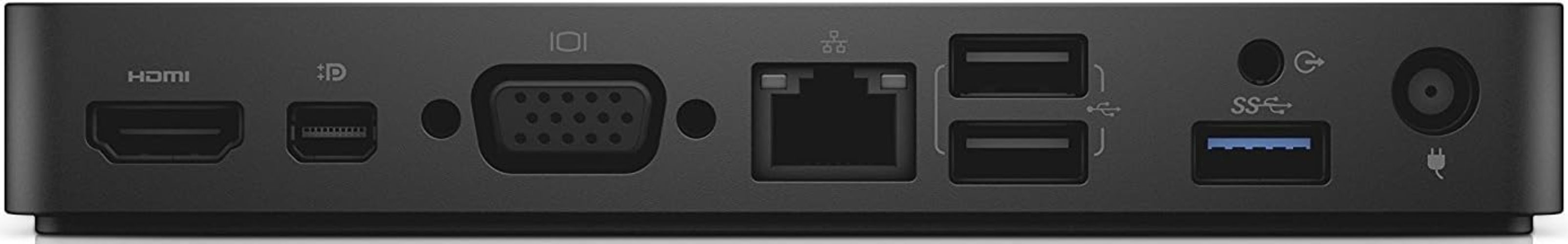 Dell Business Dock - WD15 With 180W Adapter - Black