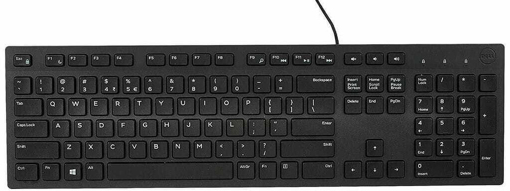 Dell  KB216 Wired Keyboard  - Black - Brand New