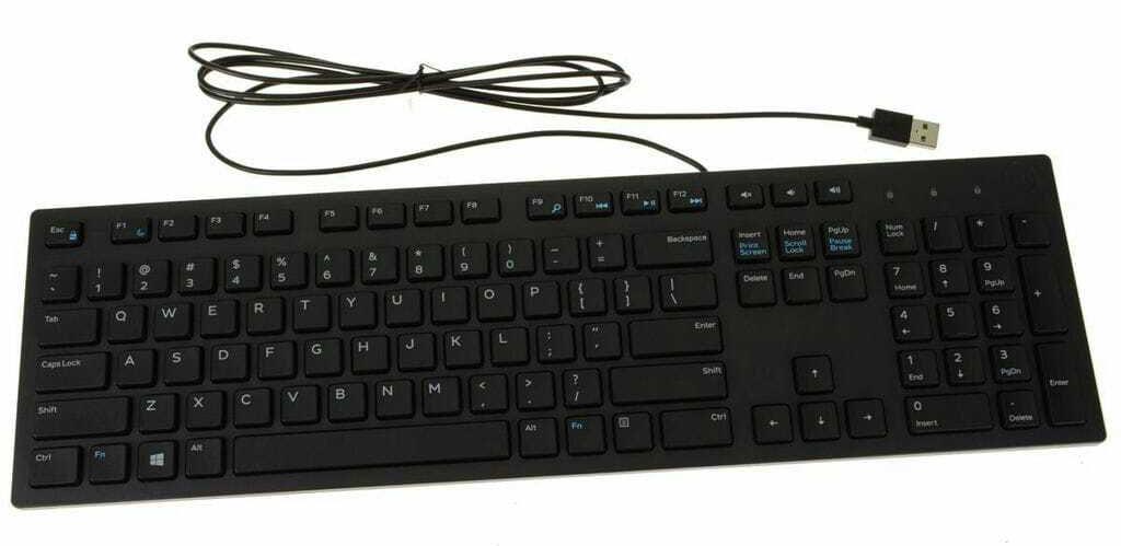 Dell KB216 Wired Keyboard - Black