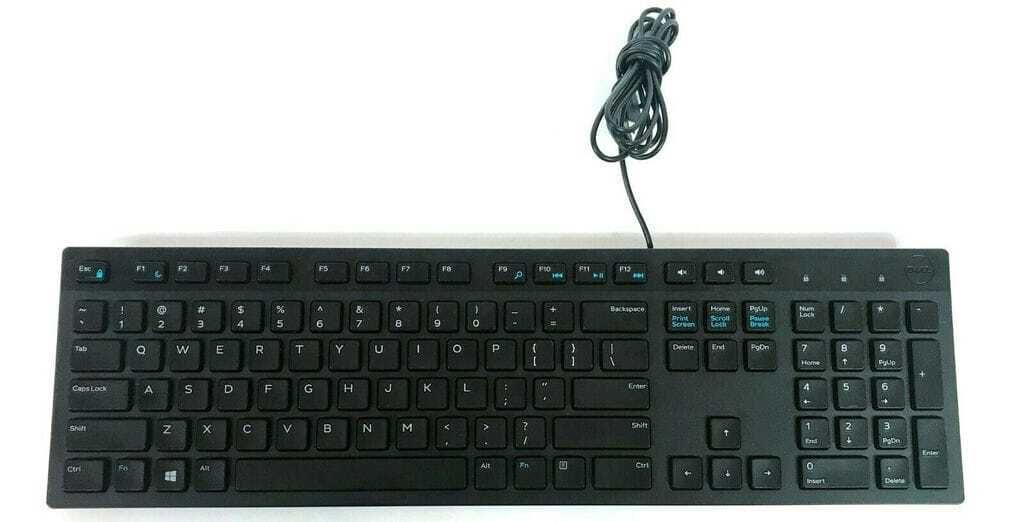Dell KB216 Wired Keyboard - Black