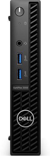 Dell  Optiplex 3000 MFF - Intel Core i3-12300T 2.30GHz - 256GB - Black - 8GB RAM - Excellent