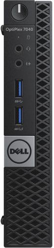 Dell Optiplex 7040M Mini PC - Intel Core i5-6500T 2.5GHz - 240GB - Black - 16GB RAM