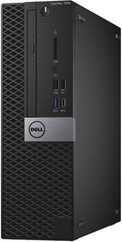Dell Optiplex 7050 SFF - Intel Core i5-7500 3.4GHz - 256GB - Black - 8GB RAM