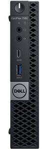 Dell Optiplex 7060 MFF - Intel Core i5-8500T 2.1GHz - 256GB - Black - 8GB RAM