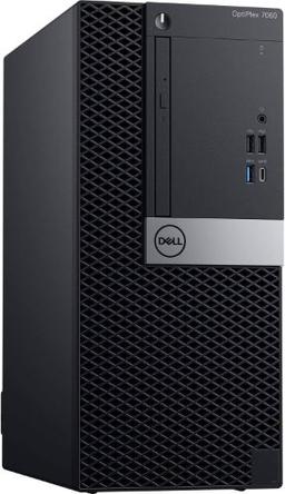Dell Optiplex 7060 Tower - Intel Core i7-8700 3.2GHz - 256GB - Black - 8GB RAM