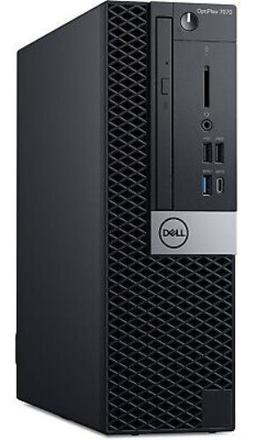 Dell Optiplex 7070 Desktop SFF - Intel Core i5-9500 3.2GHz - 256GB - Black - 16GB RAM