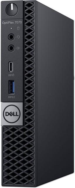 Dell Optiplex 7070 MFF - Intel Core i5-9600 2.3GHz - 256GB - Black - 16GB RAM