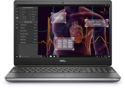 Dell Precision 7750 Mobile Workstation 17.3" Intel Core i7-10875H 2.3GHz in Aluminum Titan Grey in Excellent condition