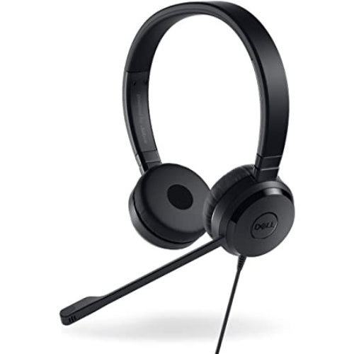 Dell Pro Stereo Headset UC350 Headset - Black