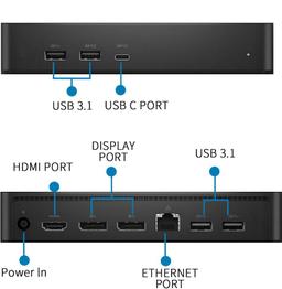 Dell Universal Docking Station D6000S Ethernet