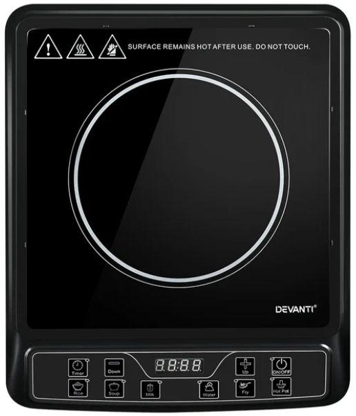 Devanti  Induction Cooktop 30cm Portable Cooker - Black - Brand New