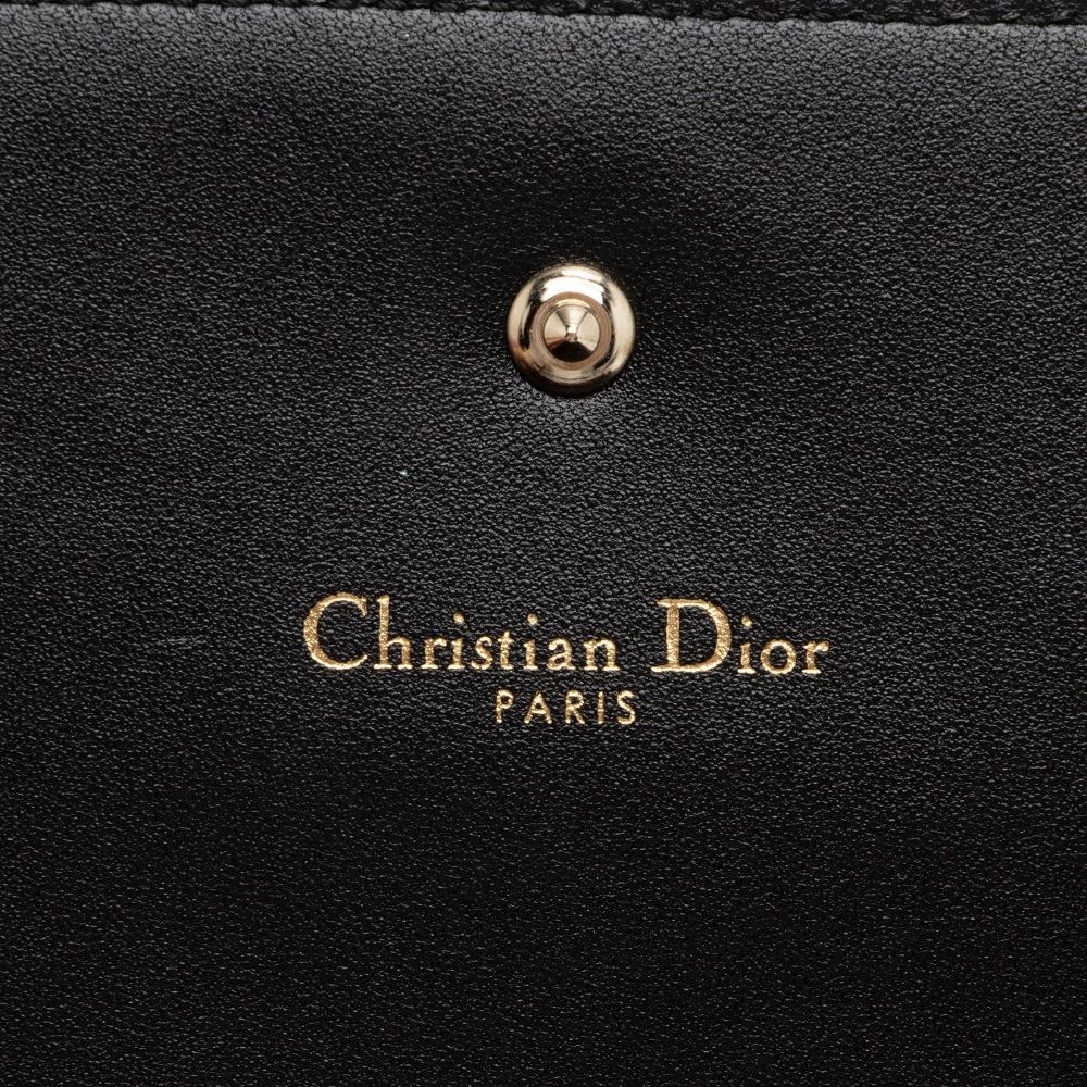 Dior Calfskin Diorama Wallet on Chain Clutch