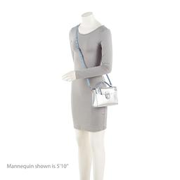 Dior Metallic Calfskin Diorever Top Handle