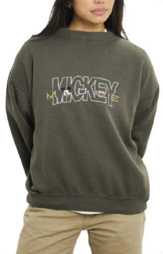 Disney Mickey Mouse Sweatshirt XS - Green