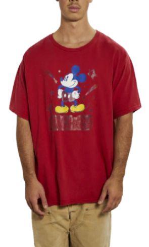Disney  Mickey Mouse Tee XL - Red - Excellent