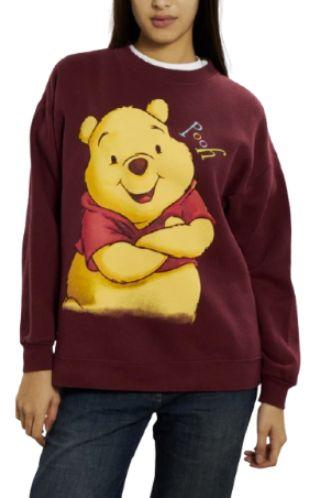 Disney Winnie the Pooh Sweatshirt M - Maroon