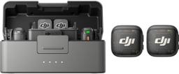 DJI Mic 3 (2 TX + 1 RX + Charging Case) - Black